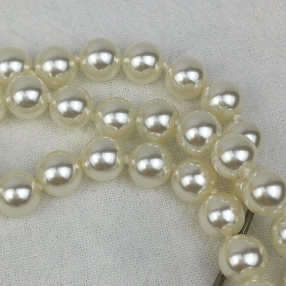 Vivienne Westwood Brooken pearl necklace Silver - Picture 4 of 9